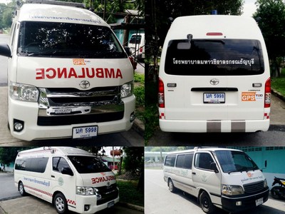 GPS ติดตามรถพยาบาล โรงพยาบาลมหาวชิราลงกรณ์ธัญบุรี